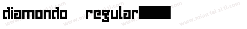 diamondo regular字体转换